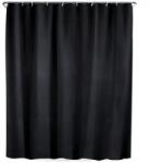 Vilde Perdea de Dus Impermeabila cu Carlige, Neagra, Vilde, 180 x 180 cm (MRK-568067) Perdea de dus