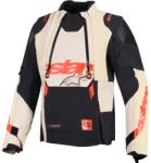 Alpinestars Halo PRO Drystar XF motoros kabát krémszínű-fekete-piros