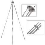 Perfect Home Trepied Inox pentru Ceaun, Perfect Home, 117 cm (MRK-17862) Ceaun