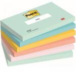 Post-it 3M Post-it® Sticky Notes, BEACHSIDE, 76x127mm, 6x100 cards