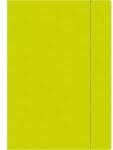 Interdruk Briefcase with elastic band A4+ Fluo lime (10pcs)