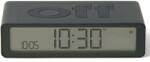 Lexon Ceas cu alarma Lexon Flip Classic, Snooze, Display Digital, 1200mAh, USB-C, Dark Gray (3660491209336)