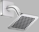 Hansgrohe Set para de dus fixa, EcoSmart, cu brat de dus, 1 jet, crom lucios, Axor Citterio C 28810000 28810000 (28810000)