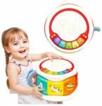 LEAN Toys Large Interactive Educational Drum For Toddlers Colorful