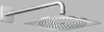 Hansgrohe Set para de dus fixa 270, EcoSmart, cu brat de dus, 1 jet, crom lucios, Axor Citterio C 28791000 28791000 (28791000)