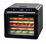 Heinner Deshidrator fructe și legume Heinner NatureDry HFD-KD600BK, 600W, 6 tăvi inox (HFD-KD600BK) Uscator de fructe