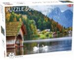 TACTIC Puzzles 500 Landscape: Swans on a Lake