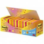 Post-it Block 654-NP24 76 x 76mm, colorful, 24 pieces of 100 sheets (3M0761)