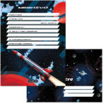 Ars Una Ars Una: Space explorer 10db-os meghívó szett borítékkal (50225521)