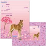 Ars Una Ars Una: Cute Animals Horse lovas 10db-os meghívó szett borítékkal (50225262) - jatekshop