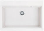 Laveo SRT_6107 - LAVEO Tau 7 gránit mosogató 700x500 fehér (SRT_6107)