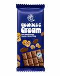 Choco Fun Cookies&Cream táblás csokoládé - 77g