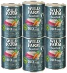 WILD FARM Superfood Duck 6x400g беззърнена храна за кучета