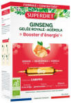 Superdiet Ginzeng + méhpempő + acerola energy booster (20x10ml) ampulla 200ml