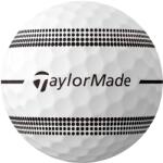 TaylorMade Adults TP5x Stripe Golf Balls - White