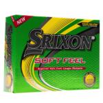 Srixon Soft Feel Golf Balls 12 Pack - Yellow 12Pk