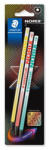 STAEDTLER Grafitceruza készlet, HB, STAEDTLER "Norix® 181", 3 különböző szín (181-HBBK3) - mystock