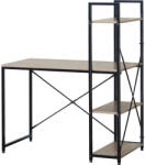Intenso Compact íróasztal / számítógépasztal polcrendszerrel - 100 x 52 cm