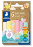 STAEDTLER Modellező gyurma készlet, STAEDTLER "Noris® jumbo 842", 6 különböző pasztell szín (842P C6 PE) - mystock
