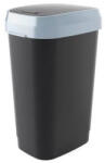 Keter Billenős szemetes, 50 l, CURVER "Dual", fekete (1010008408) - mystock