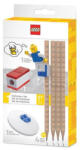 LEGO® Grafitceruza szett, HB, hegyezővel, radírral, mini figurával, LEGO (52053) - mystock