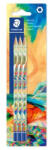 STAEDTLER Grafitceruza készlet, HB, hatszögletű, STAEDTLER "170 BK3-2", Multiverzum (170BK3E2-2) - mystock