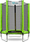 INLEA PREMIUM Jump Trambulin külső védőhálóval 150 cm - világoszöld (IN02-0001) - inlea