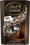 LINDT Lindor, bomboane de ciocolata, neagra 60% cacao, 200 g (1100045971)