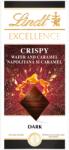 LINDT Excellence Crispy Wafer & Caramel, tableta de ciocolata, napolitana si caramel, 100 g (1100039225)