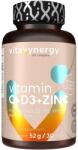 Vitaxynergy Vitamina C, D3, Zinc, supliment alimentar, 30 tablete, 1 buc (1100045334)