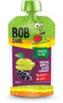 BOB SNAIL Fruits to Go, smoothie, cu mere si coacaze negre, 120 g (1100038926)