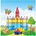 Picasso Tiles Diamond cu masinuta, magnetic, set de constructie, 63 piese (1100049116)