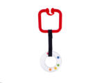 BabyJem Zornaitoare cu prindere patrata pentru carucior BabyJem (Culoare: Rosu) (bj_8772)