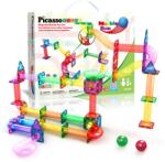 Picasso Tiles Circuit pentru bile, magentic, set de constructie, 40 piese (1100049110)