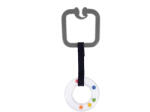 BabyJem Zornaitoare cu prindere patrata pentru carucior BabyJem (Culoare: Gri) (bj_8771)