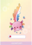 ICO Füzet, tűzött, A5, lecke, 32 lap, ICO "Süni", axolotl (7500085030) - tonerpiac