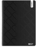 ICO Spirálfüzet, A4, vonalas, 100 lap, ICO "Student Premium", vegyes színek (7500161000) - tonerpiac