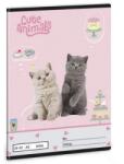 Ars Una 2032, sima A5 füzet Cute animals-tea party (5532) 26 (53615329)