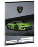 Ars Una 2732, négyzethálós A5 füzet Lamborghini (5522) 26 (53635228)