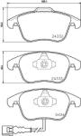 MINTEX Fékbetét készlet MINTEX MDB2973 for VW, AUDI, SEAT, SKODA (MDB2973)