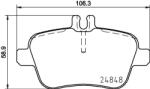 MINTEX Fékbetét készlet MINTEX MDB3206 for MERCEDES-BENZ, INFINITI (MDB3206)