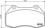 MINTEX Fékbetét készlet MINTEX MDB2725 for RENAULT, ALPINE (MDB2725)
