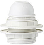 Eurolamp E27-es fehér műanyag csillár foglalat 220-240V, Eurolamp, 560273 (560273)