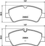 MINTEX Fékbetét készlet MINTEX MDB3912 for FORD (MDB3912)