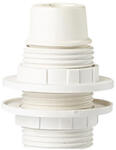 EUROLAMP E14-es fehér műanyag csillár foglalat 220-240V, Eurolamp, 208868 (208868)
