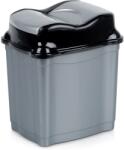 Orion Coș de gunoi din plastic 5 l cu capac rabatabil, gri Cos de gunoi