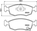 MINTEX Fékbetét készlet MINTEX MDB3233 for FIAT, LANCIA (MDB3233)