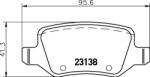 MINTEX Fékbetét készlet MINTEX MDB3244 for MERCEDES-BENZ (MDB3244)