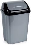 Orion Coș de gunoi din plastic 10 l, gri, cu capac basculant Cos de gunoi