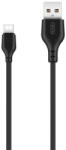 XO NB103 USB-USB-C kábel 1, 0 m 2, 1A fekete (160971)